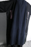 "Re:make" oversized track trench coat