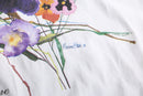 1990s marian steen floral art tee