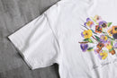 1990s marian steen floral art tee