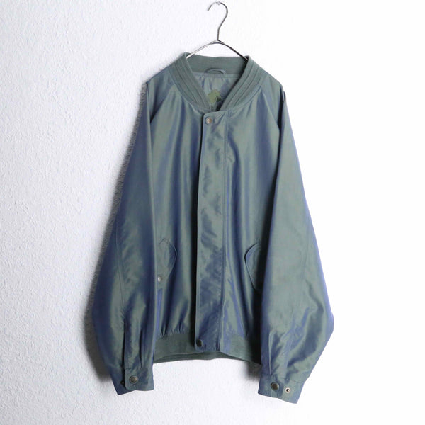 "Laurent Cerrer" iridescent polynosic zip up blouson
