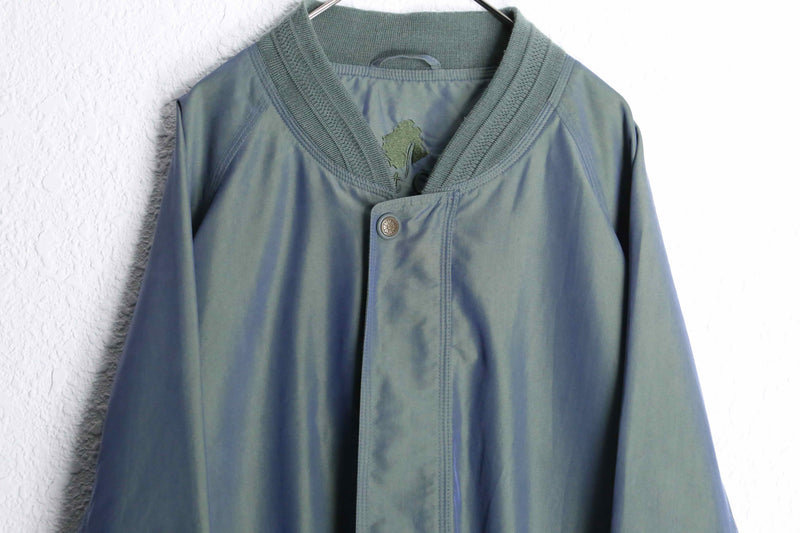 "Laurent Cerrer" iridescent polynosic zip up blouson