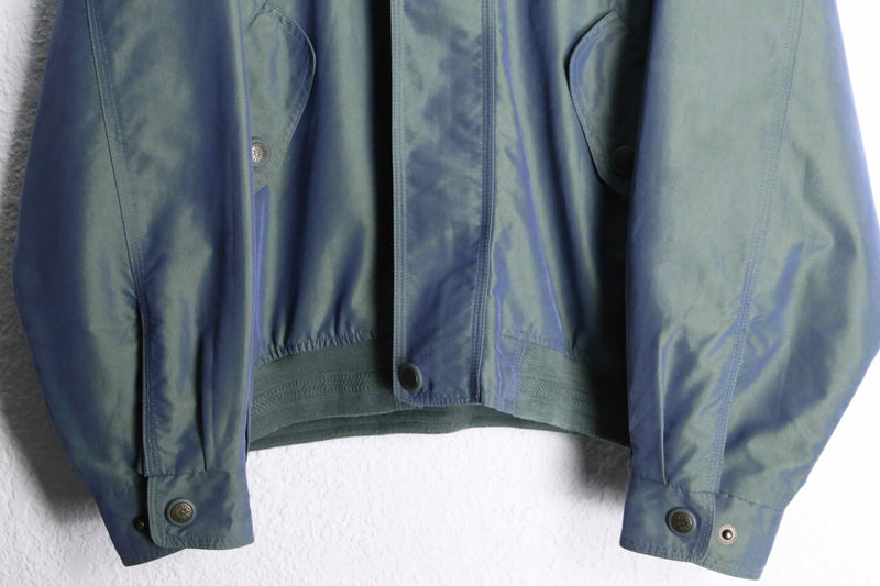 "Laurent Cerrer" iridescent polynosic zip up blouson