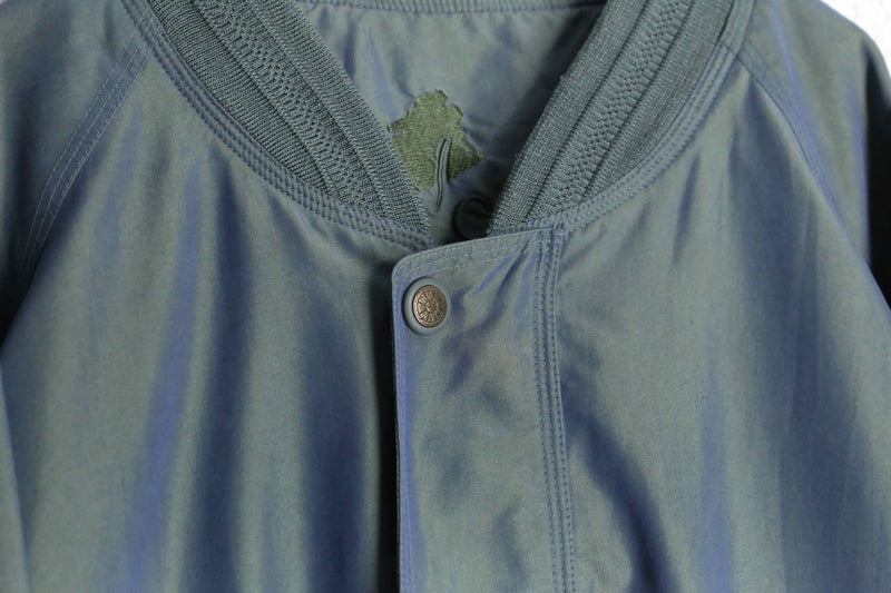 "Laurent Cerrer" iridescent polynosic zip up blouson