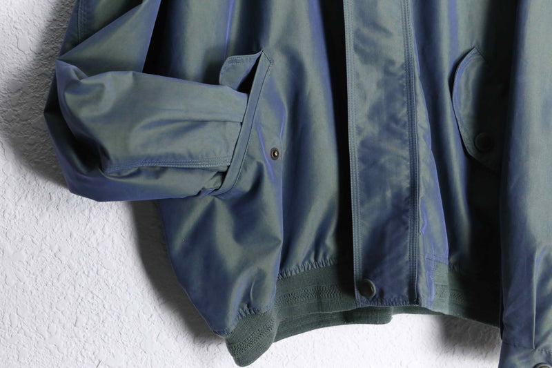 "Laurent Cerrer" iridescent polynosic zip up blouson
