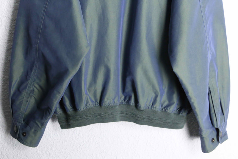 "Laurent Cerrer" iridescent polynosic zip up blouson