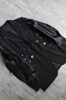 "Re:make" button stitch tailored jacket