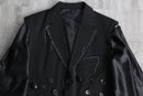 "Re:make" button stitch tailored jacket