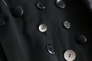"Re:make" button stitch tailored jacket