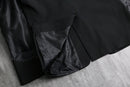 "Re:make" button stitch tailored jacket