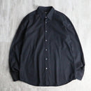 00’s “BOSS” black cotton dress shirt｜シャツの古着（iot）