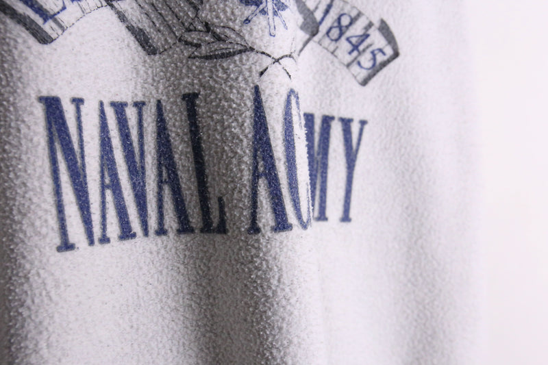 gray color college logo lining sweat