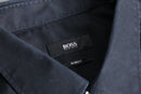 00’s “BOSS” black cotton dress shirt｜シャツの古着 詳細7