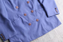 pale blue double easy tailored