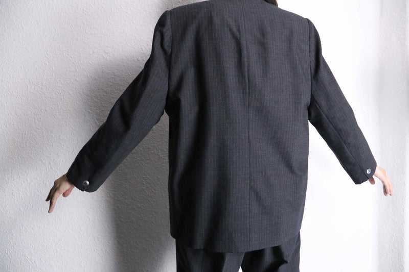 easy collar less jacket set up