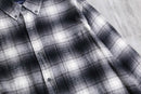“craft & barrow” monotone ombre check shirt