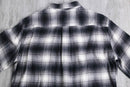“craft & barrow” monotone ombre check shirt