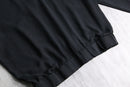 black lace zip-up jacket