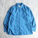 blue botanical embroidery shirt｜ジャケットの古着（iot）