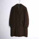 1970s Marshall Field & Company mongolian cashmere hsingle cester coat