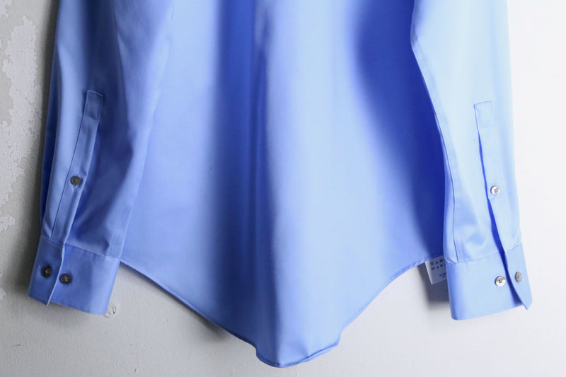 "Calvin Klein" blue cotton dress L/S shirt