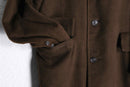 1970s Marshall Field & Company mongolian cashmere hsingle cester coat