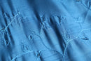 blue botanical embroidery shirt｜ジャケットの古着 詳細13