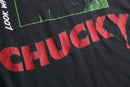 "CHUCKY" horror printed Tee.