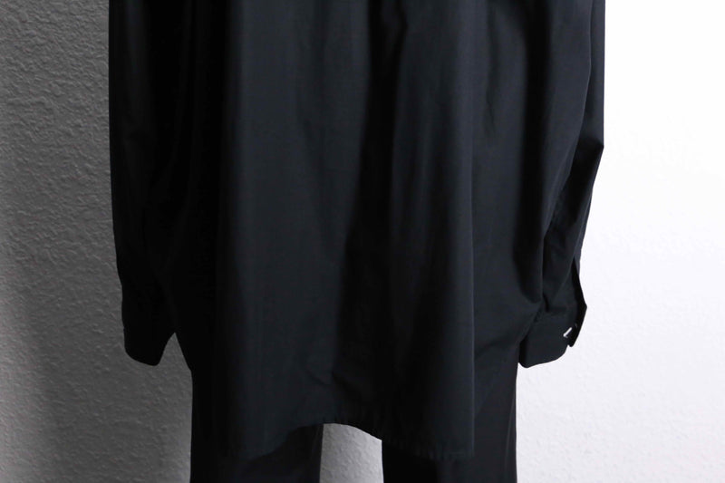 "COOGI" tuck marble pattern loose L/S shirt