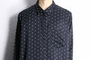 "GAP" dot design satin loose shirt