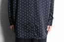 "GAP" dot design satin loose shirt