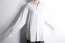 white linen over sizing shirt