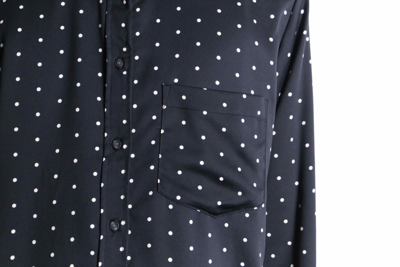 "GAP" dot design satin loose shirt