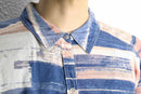 "chico's" artistic design cotton shirt