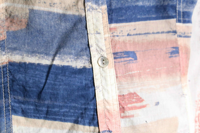 "chico's" artistic design cotton shirt