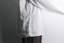 white linen over sizing shirt