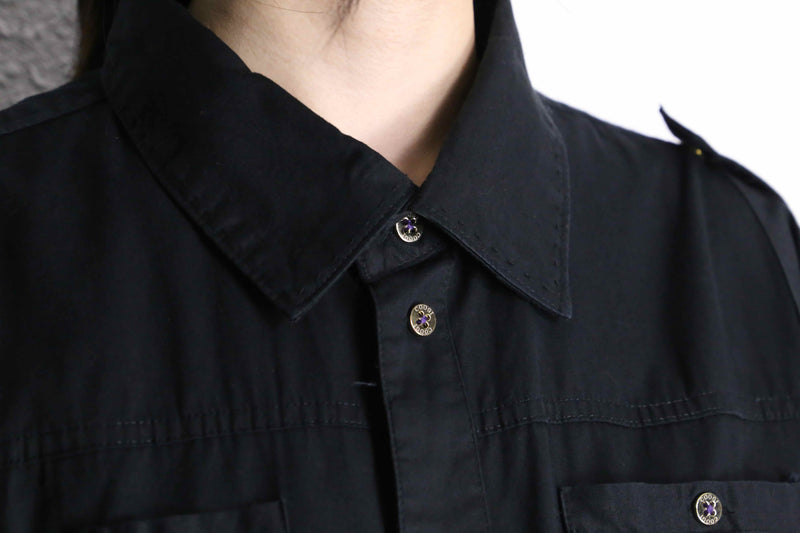 "COOGI" embroidery patch work design L/S shirt