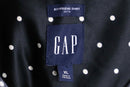 "GAP" dot design satin loose shirt