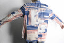 "chico's" artistic design cotton shirt