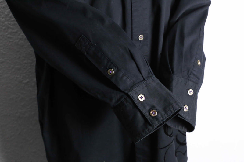 "COOGI" embroidery patch work design L/S shirt