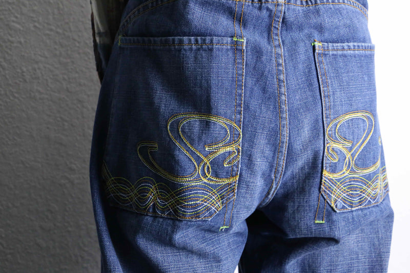 DBW 刺繍 buggy denim DBW 刺繍 buggy denim