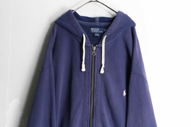 "Polo by Ralph Lauren" 3XL navy big hoodie