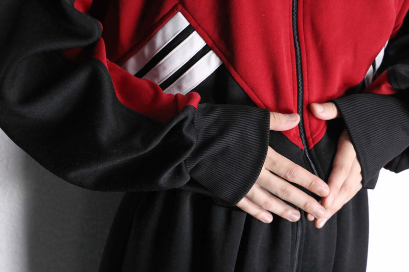 "90's adidas" trefoil logo track jump suits