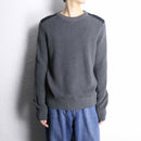 "Banana Republic" gray low gauge knit