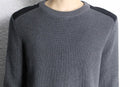"Banana Republic" gray low gauge knit