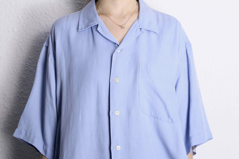 "Polo by Ralph Lauren" CALDWELL silk linen H/S shirt