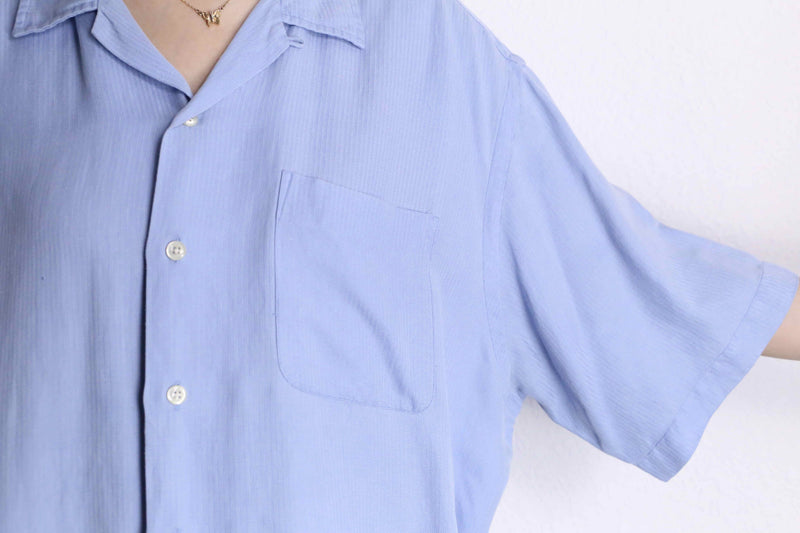"Polo by Ralph Lauren" CALDWELL silk linen H/S shirt
