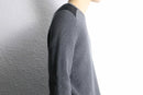"Banana Republic" gray low gauge knit