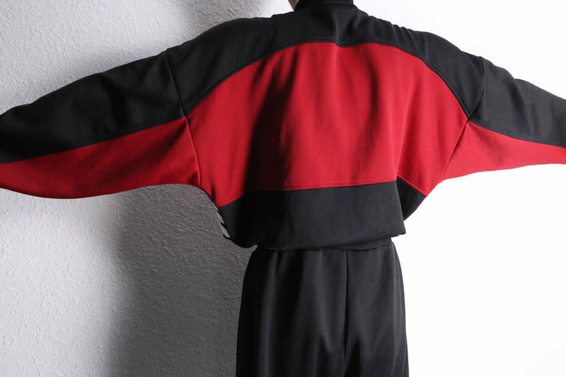 "90's adidas" trefoil logo track jump suits