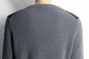 "Banana Republic" gray low gauge knit