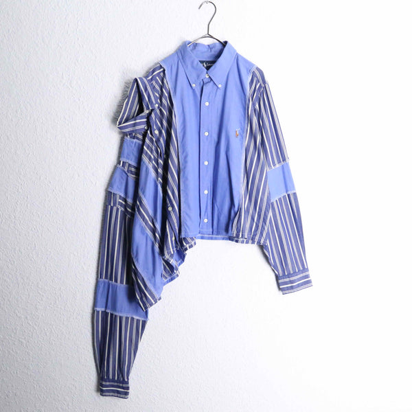 "Re:make" 2docking short length shirt